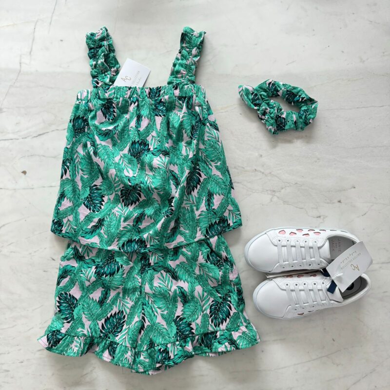 AC CONJUNTO DE SHORT PALMAS TALLA 12